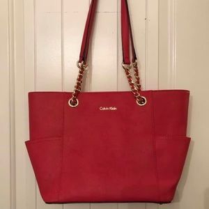 Calvin Klein Saffiano Tote
